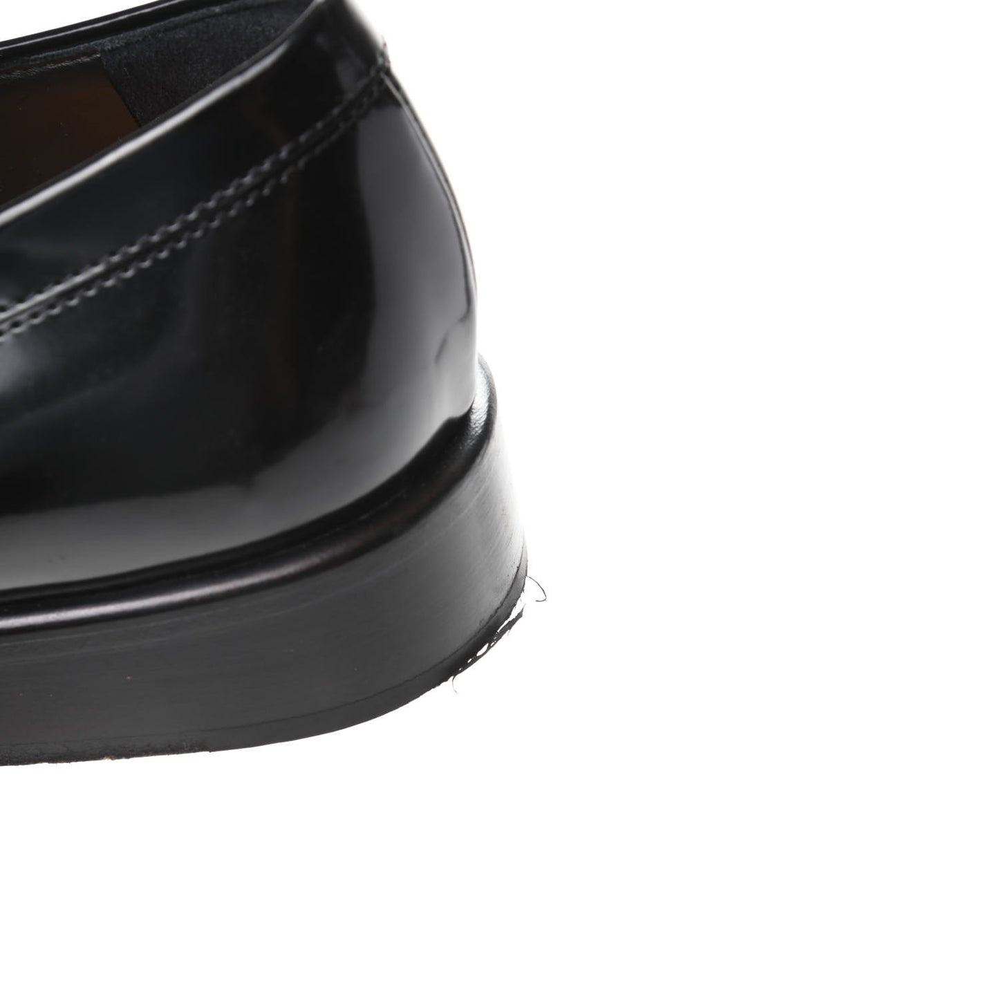 Shiny Calfskin Diordirection Loafers 36 Black