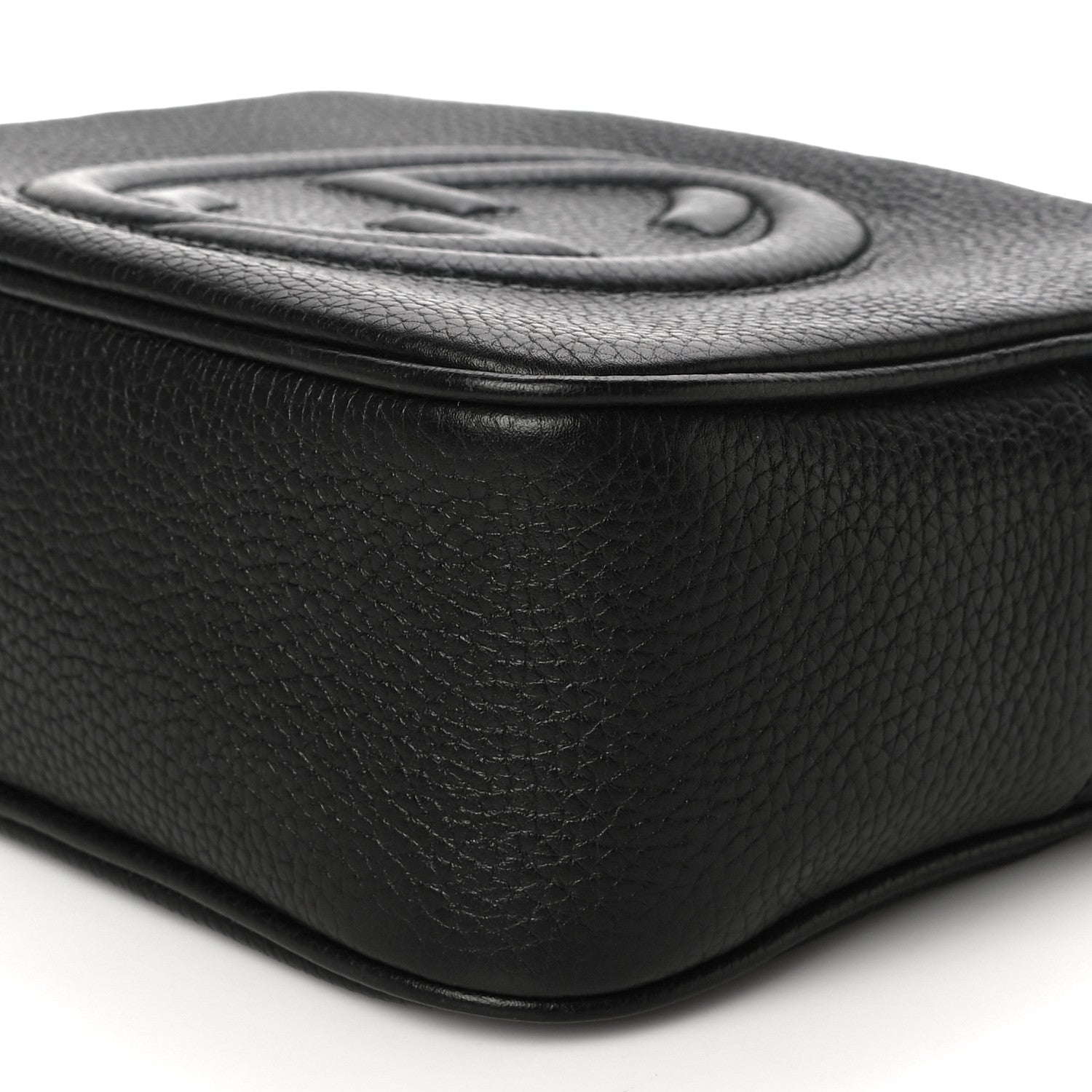 Gucci Pebbled Calfskin Small Soho Disco Bag Black 11 of 13