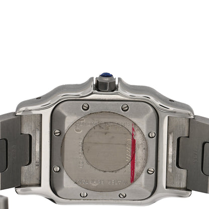 Cartier Stainless Steel 18K Yellow Gold 29mm Santos De Cartier Galbee Automatic Watch 4 of 4