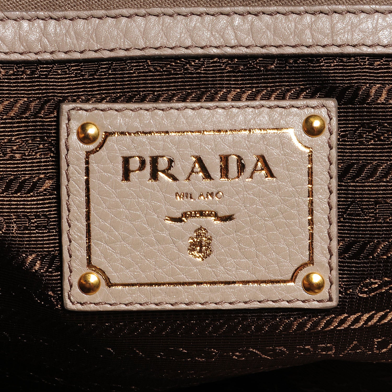 Prada Vitello Daino Tote Pomice 7 of 14