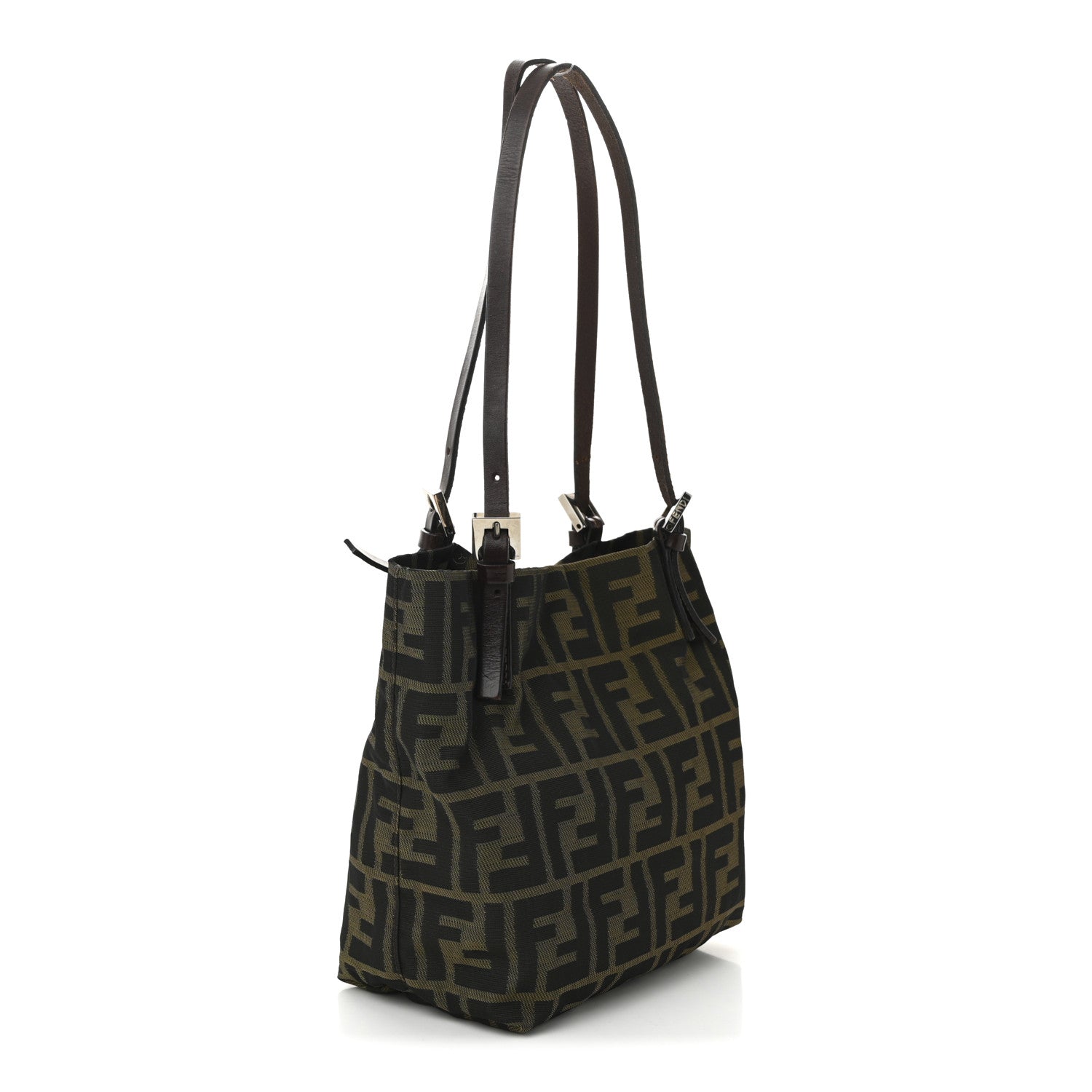 Fendi Zucca Small Shoulder Bag Tobacco 3 of 10
