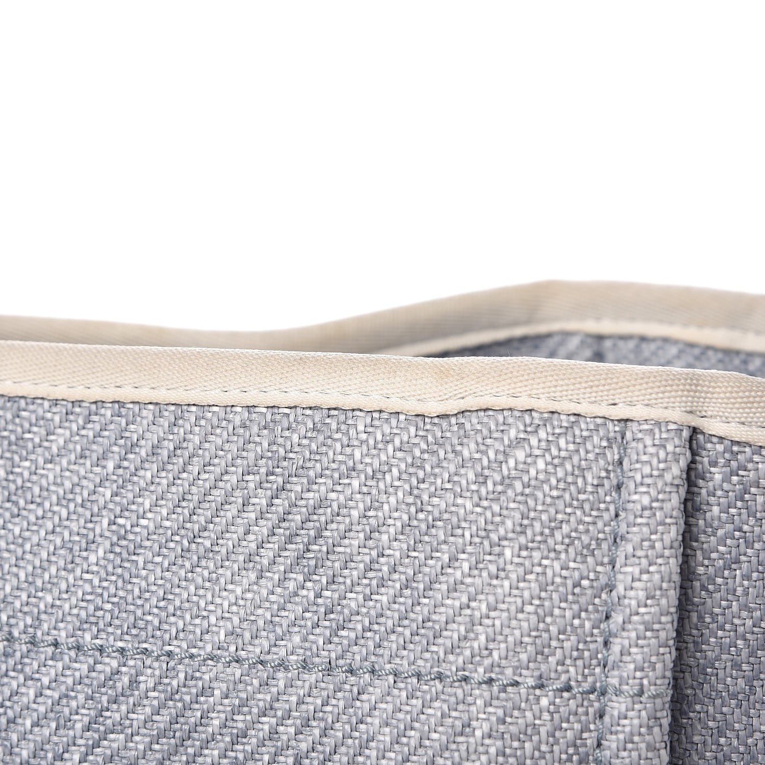 Chanel Canvas Extra Large Deauville Tote Light Blue 13 of 18