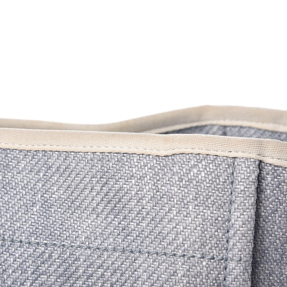 Chanel Canvas Extra Large Deauville Tote Light Blue 13 of 18