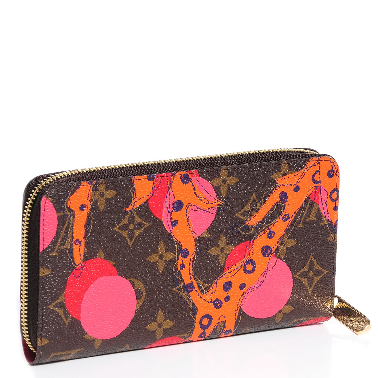 Louis Vuitton Monogram Ramages Zippy Wallet 3 of 7