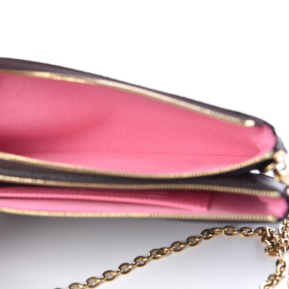 Louis Vuitton Monogram 2019 Christmas Animation Double Zip Pochette 5 of 10