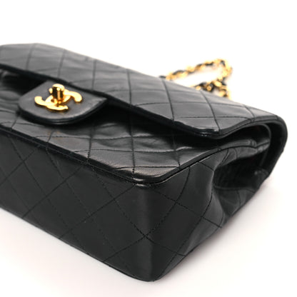 Chanel Lambskin Quilted Small Double Flap Black 9 of 9