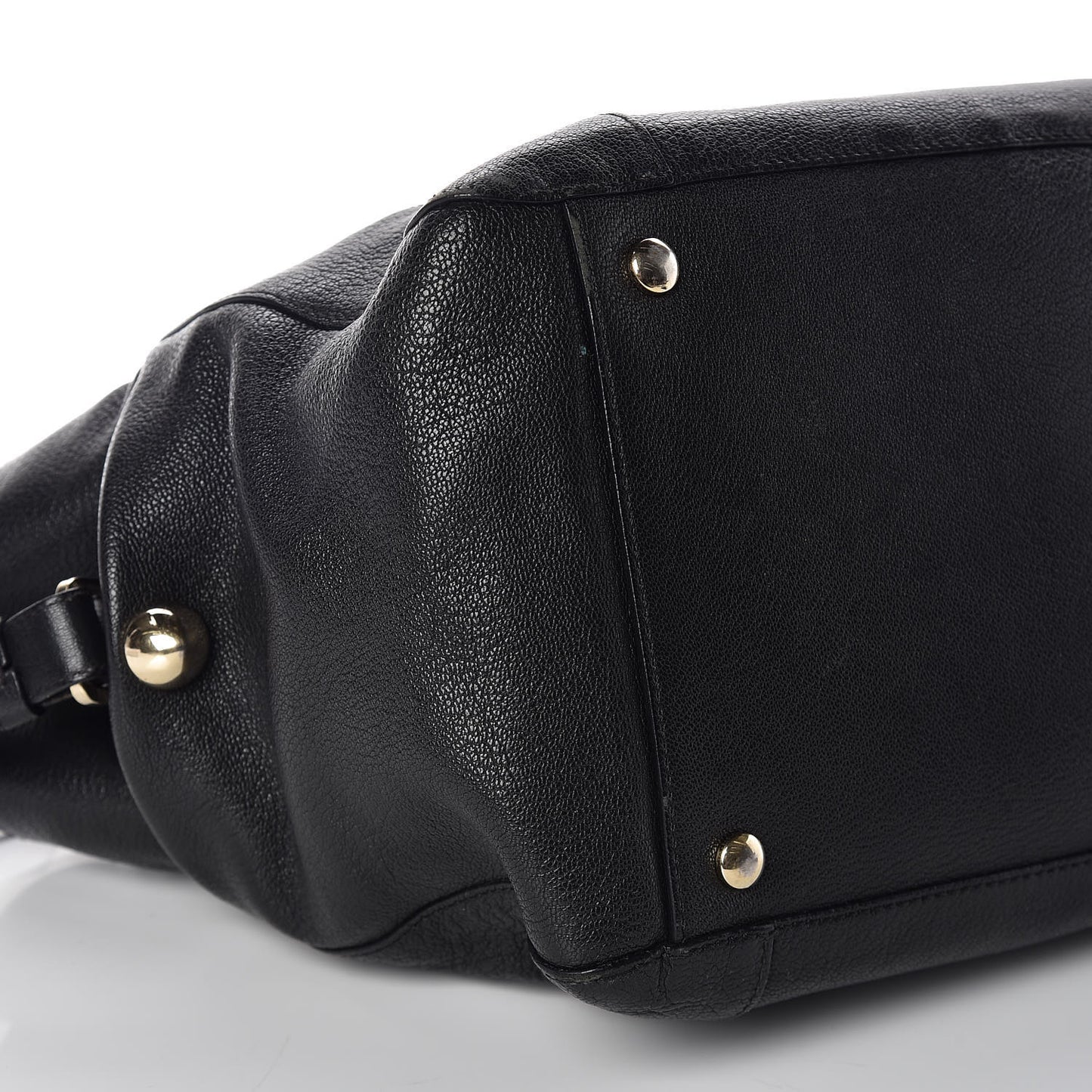Calfskin Small Bridget Satchel Black