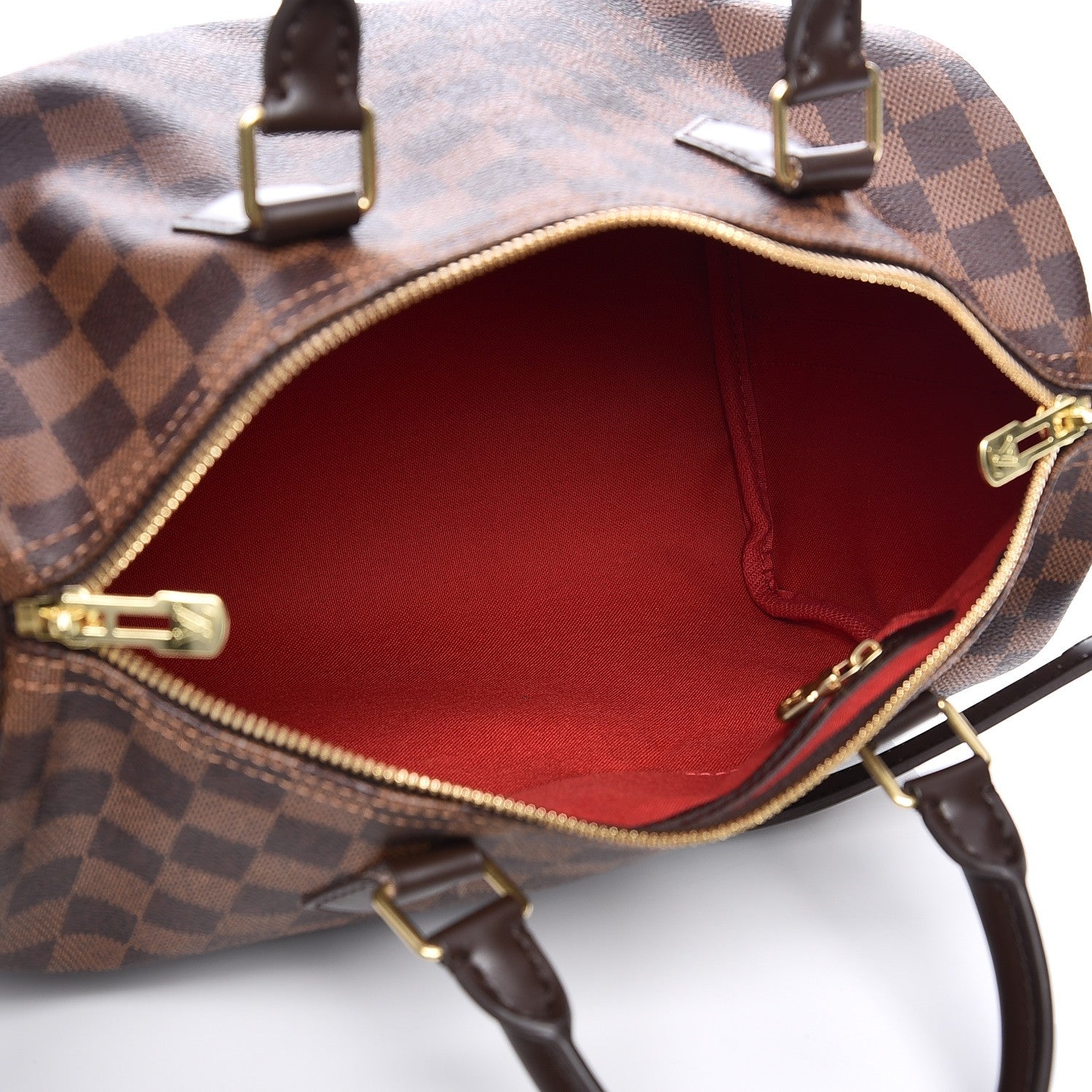 Louis Vuitton Damier Ebene Speedy Bandouliere 30 6 of 8