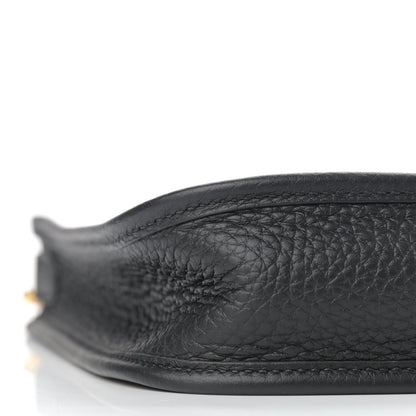 Hermes Taurillon Clemence Evelyne TPM Black 9 of 10