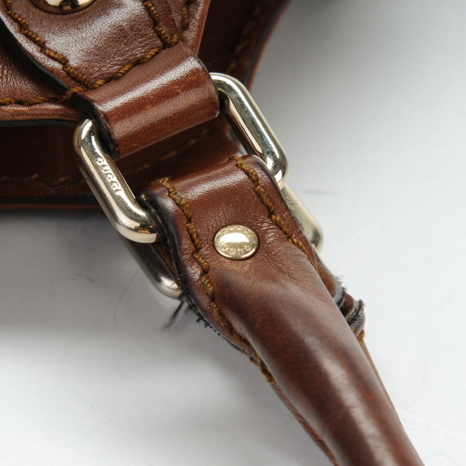Gucci Guccissima Medium Sukey Tote Brown 14 of 14