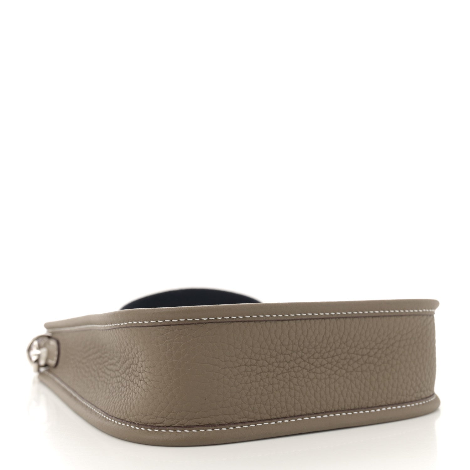 Hermes Taurillon Clemence Amazone Evelyne TPM Etoupe Bleu Indigo 4 of 11