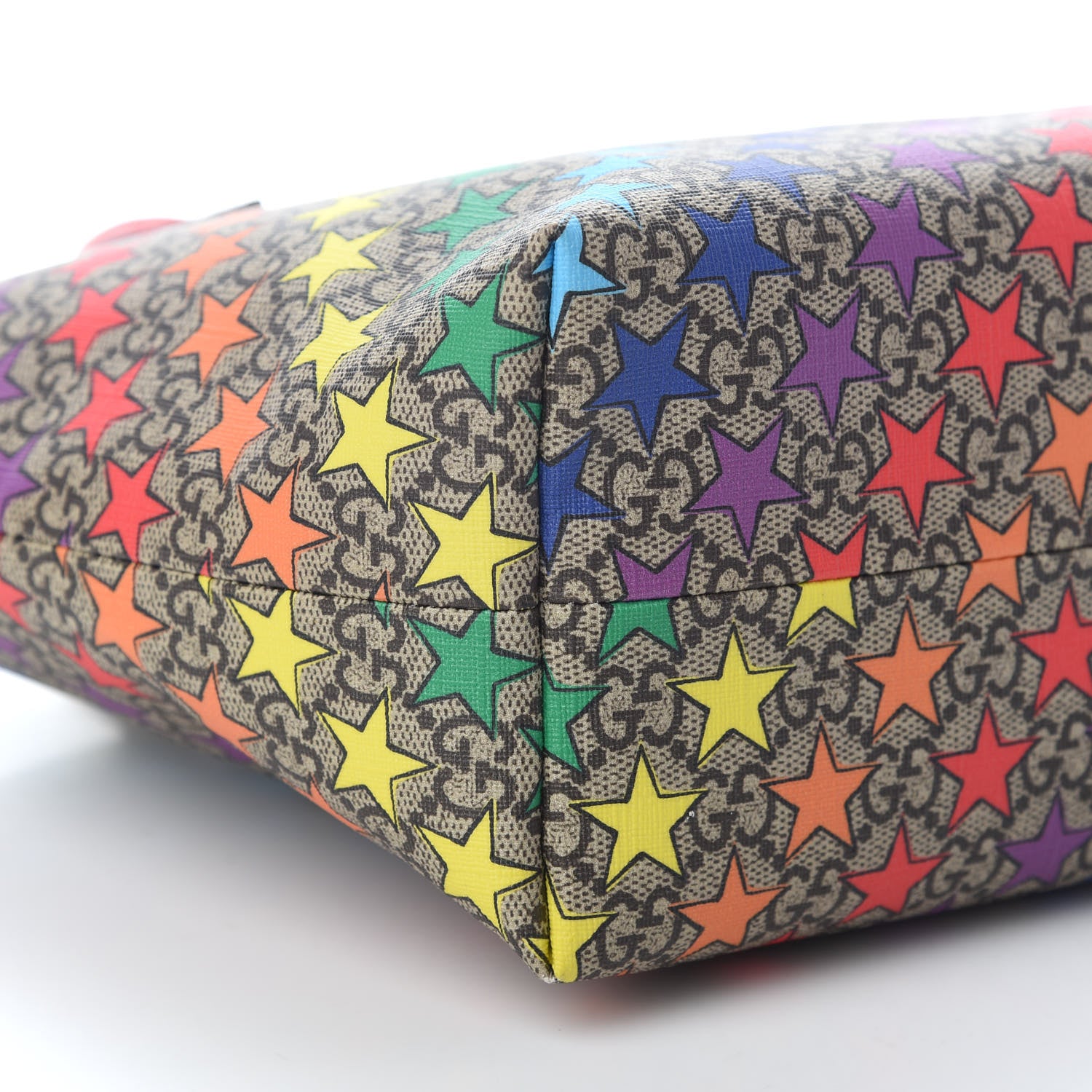 Gucci GG Supreme Monogram Childrens Star Print Tote Multicolor 7 of 10