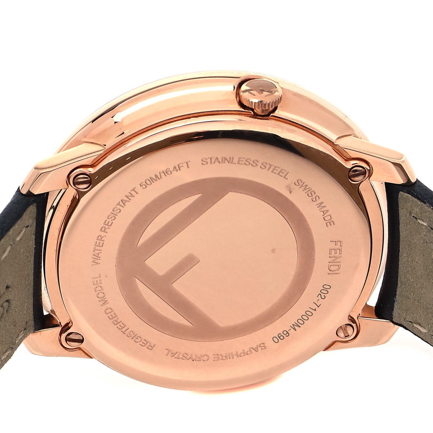 Stainless Steel Calfskin 36mm Run Away Quartz Watch