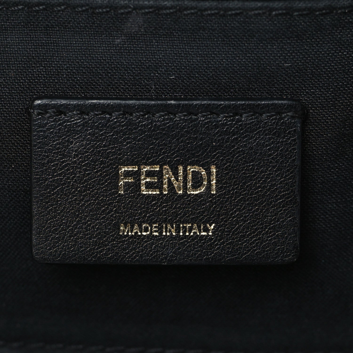 Fendi Vitello Century F is Fendi Bi-Color FF 1974 Embossed Camera Case Maya Black 6 of 11