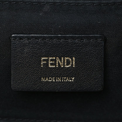 Fendi Vitello Century F is Fendi Bi-Color FF 1974 Embossed Camera Case Maya Black 6 of 11