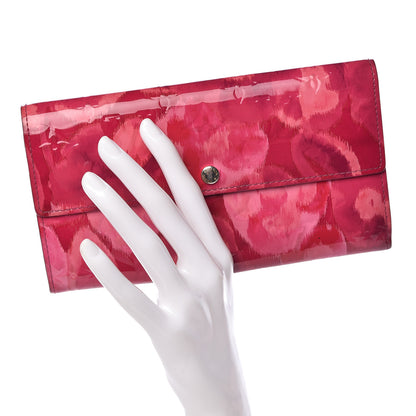Louis Vuitton Vernis Ikat Sarah Wallet Rose Indien 2 of 10