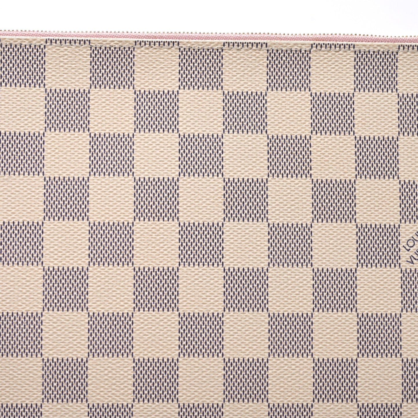 Damier Azur Neverfull MM GM Pochette Rose Ballerine