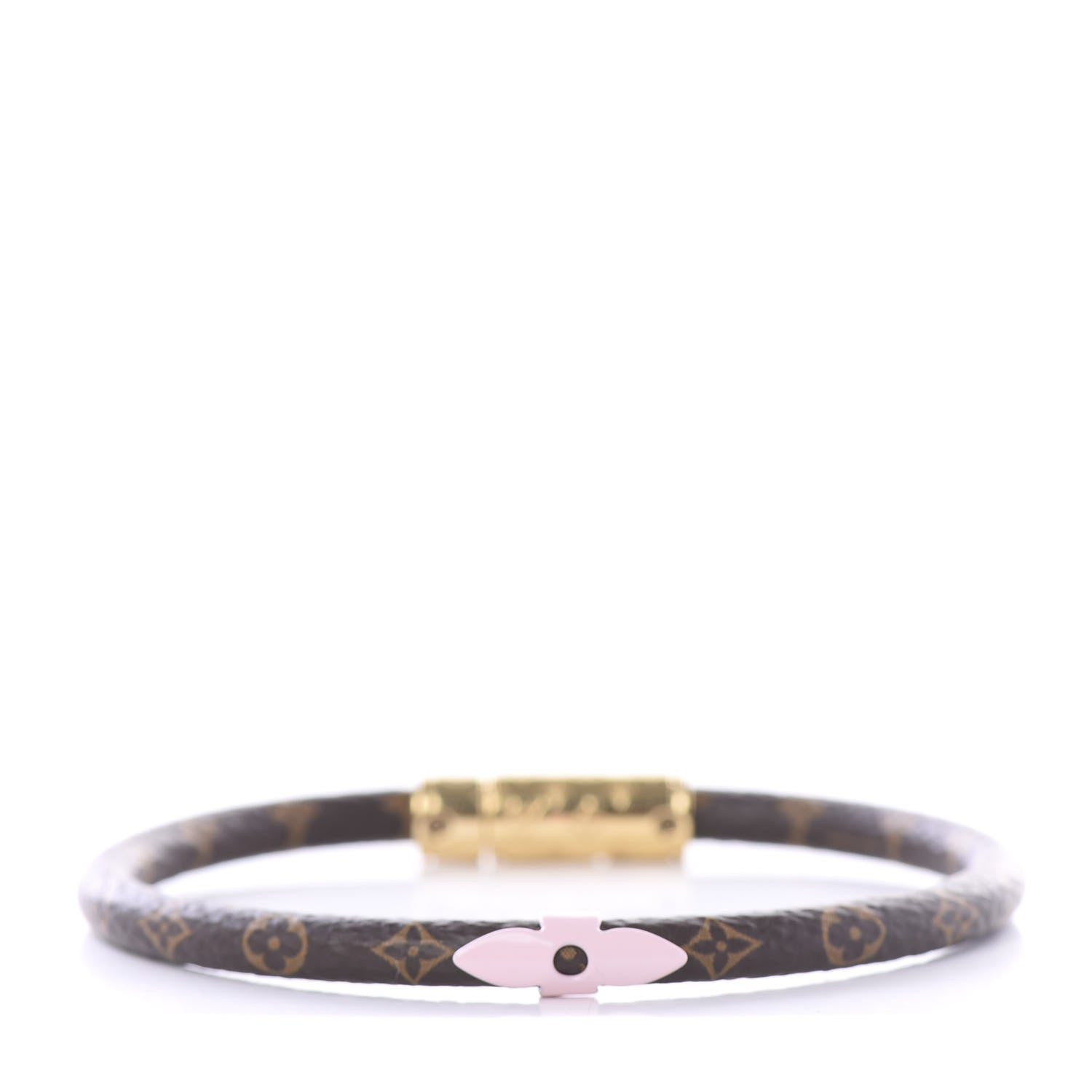 Louis Vuitton Monogram Daily Confidential Bracelet 17 Rose Ballerine 1 of 3