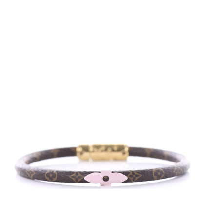 Louis Vuitton Monogram Daily Confidential Bracelet 17 Rose Ballerine 1 of 3