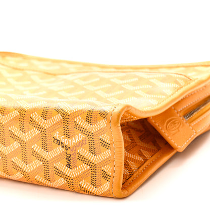 Goyard Goyardine Jouvence Toiletry Pouch Yellow 9 of 10