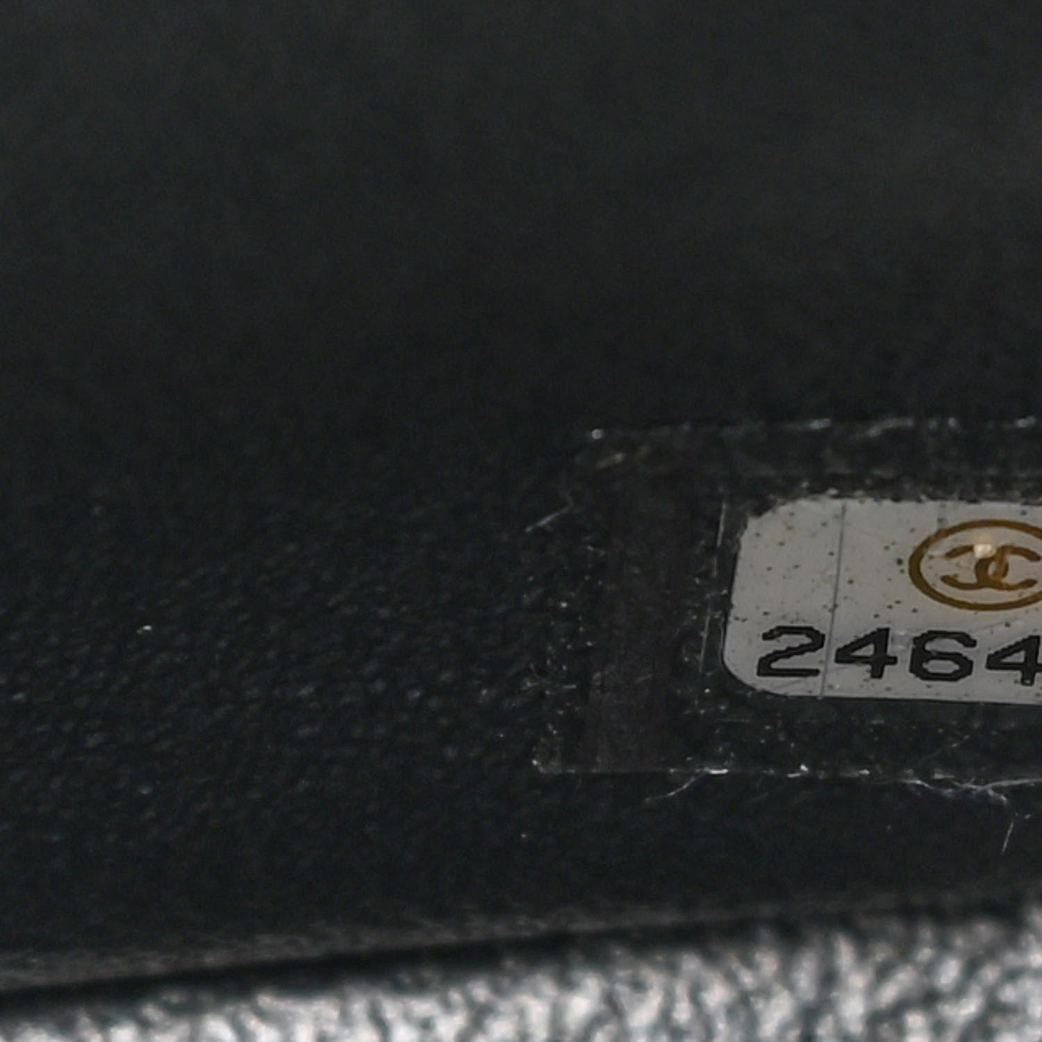 Chanel Caviar Chevron Quilted Jumbo Double Flap Black 7 of 11