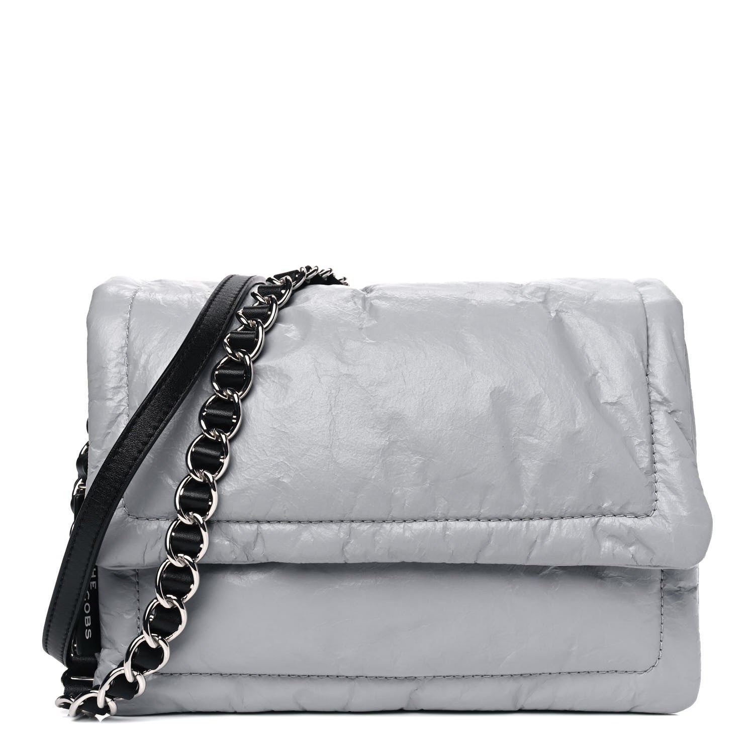 Marc Jacobs Lambskin The Pillow Bag Light Grey 1 of 4