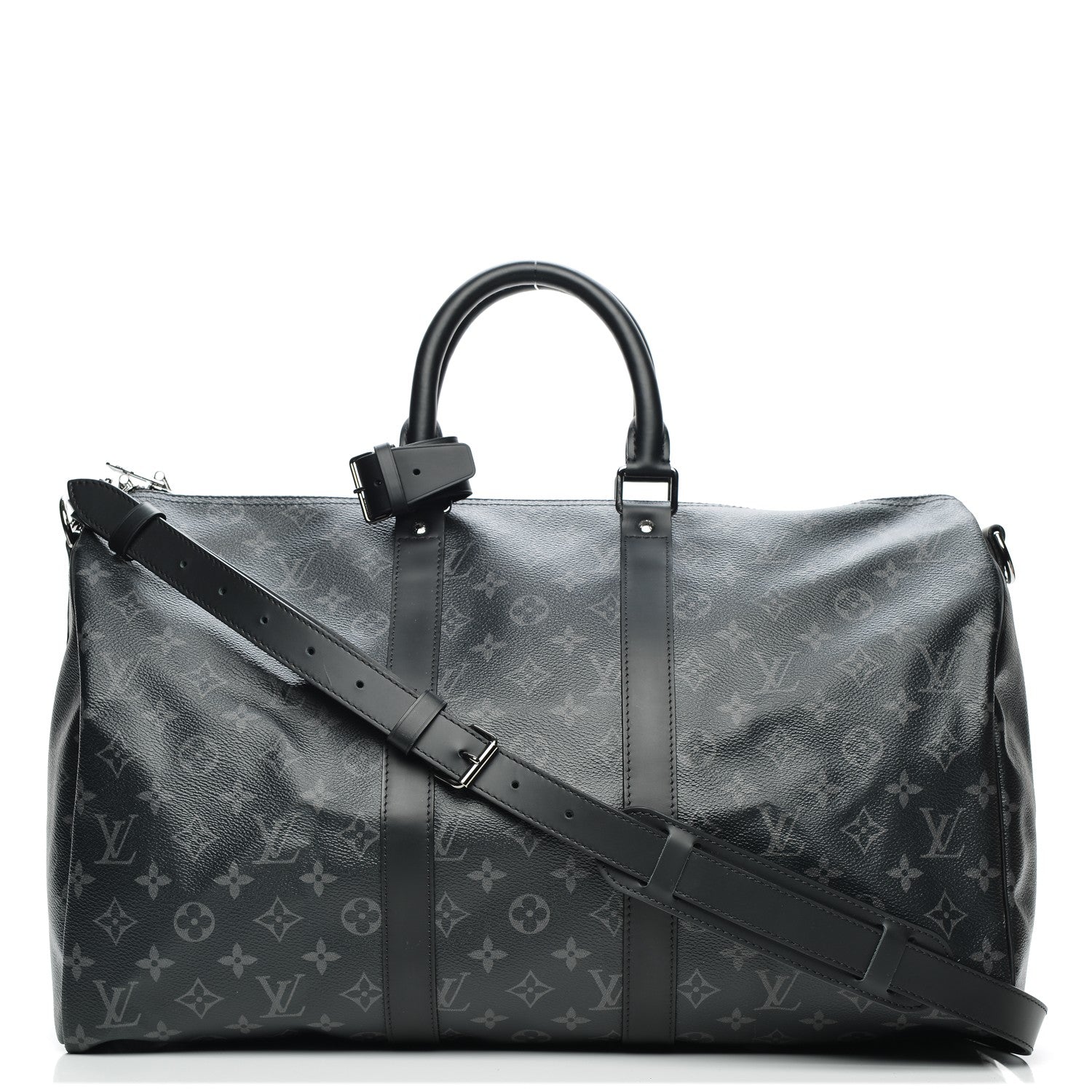 Louis Vuitton Monogram Eclipse Keepall Bandouliere 45 1 of 8