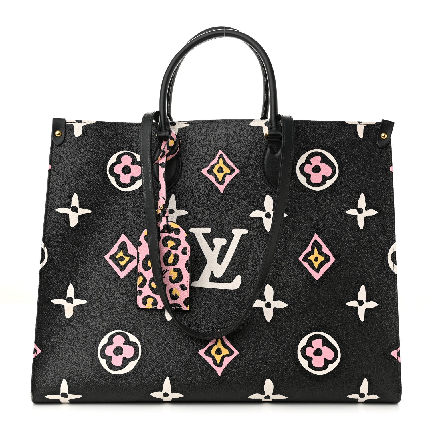 Louis Vuitton Monogram Giant Wild At Heart Onthego GM Black 1 of 9