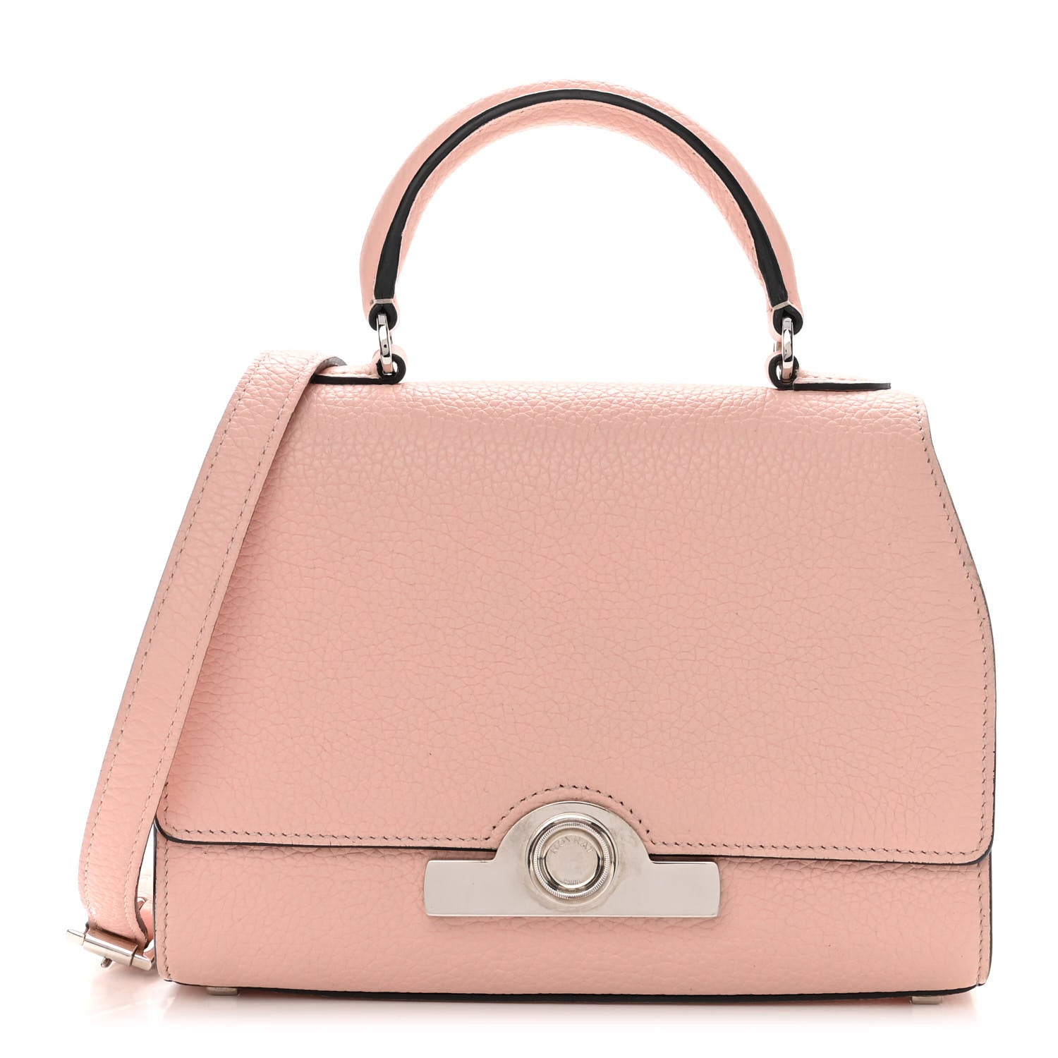 Moynat Taurillon Blush Rejane BB Petal 1 of 10