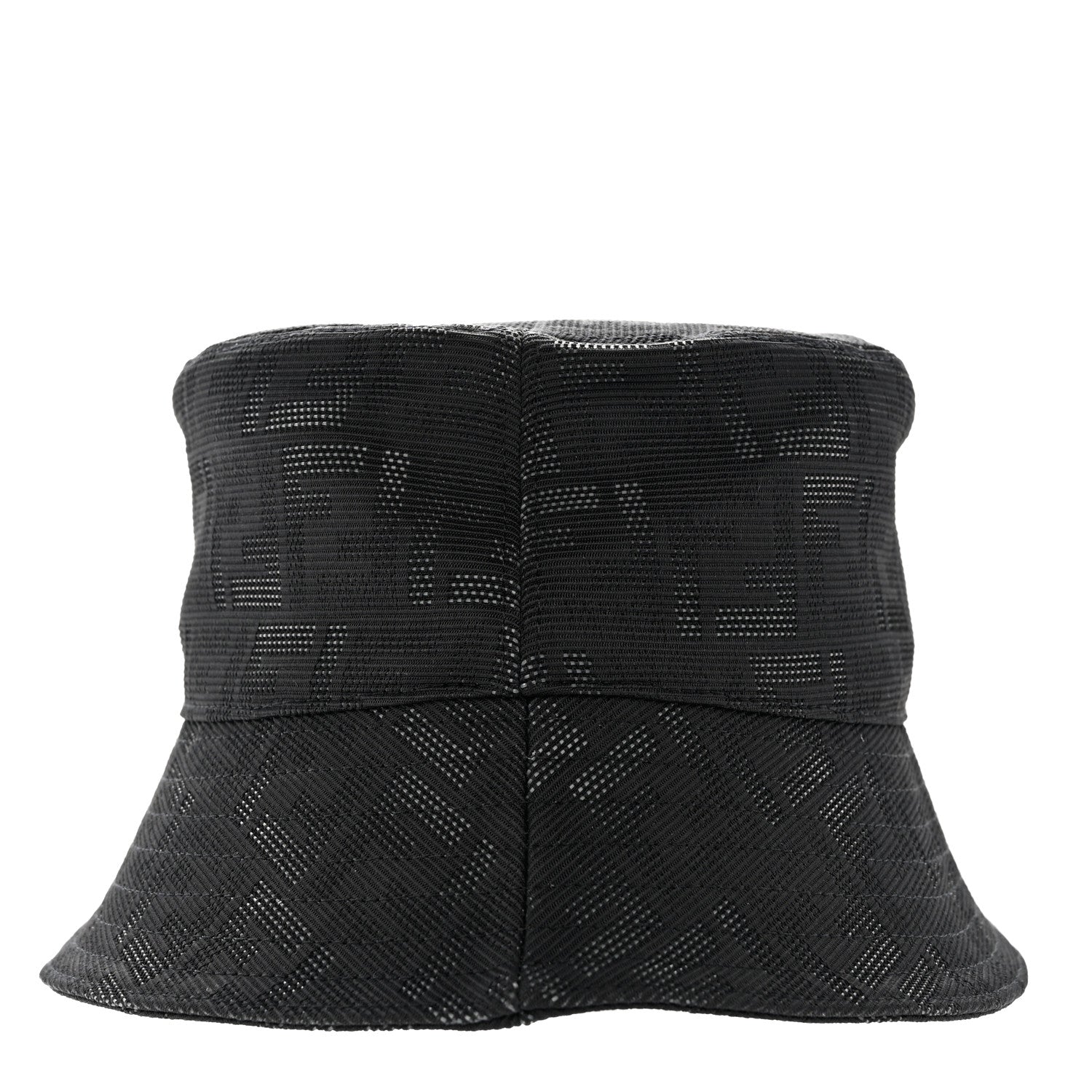 Fendi Nylon Zucca FF Bucket Hat L Black 3 of 11