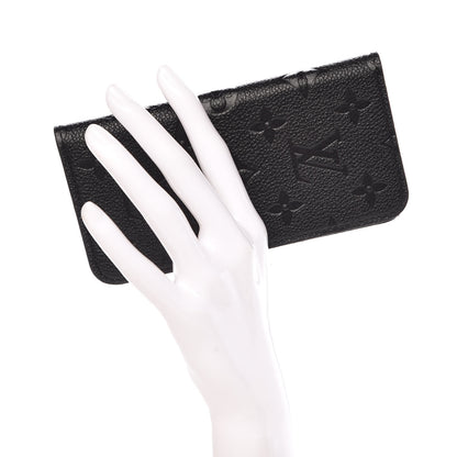 Louis Vuitton Empreinte iPhone X/XS Folio Case Black 2 of 8