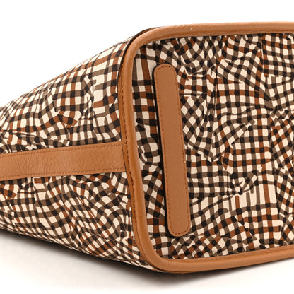 MCM Visetos Medium Liz Reversible Shopper Tote Cognac 16 of 16