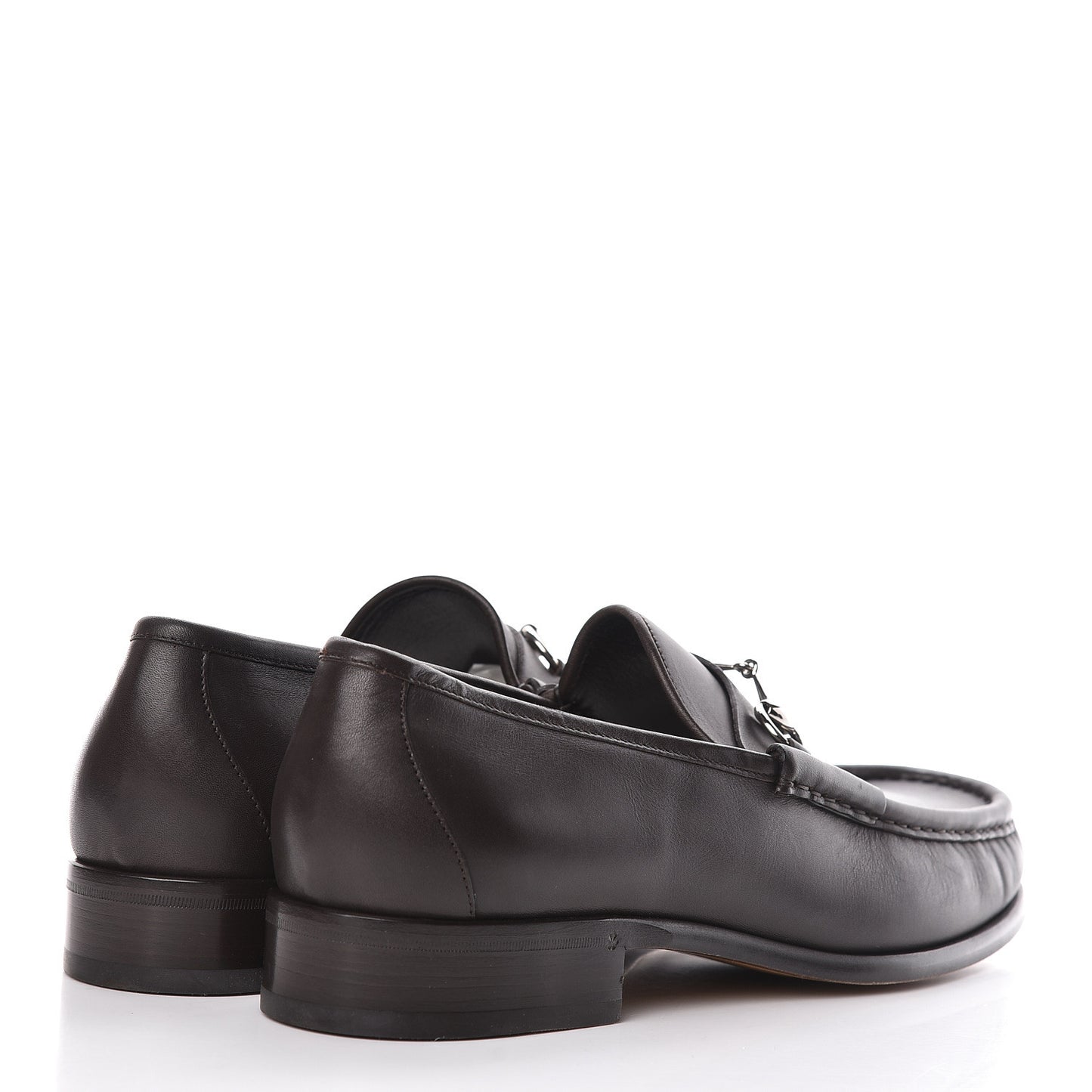 Calfskin Mens 1953 Horsebit Loafers 12 Marrone