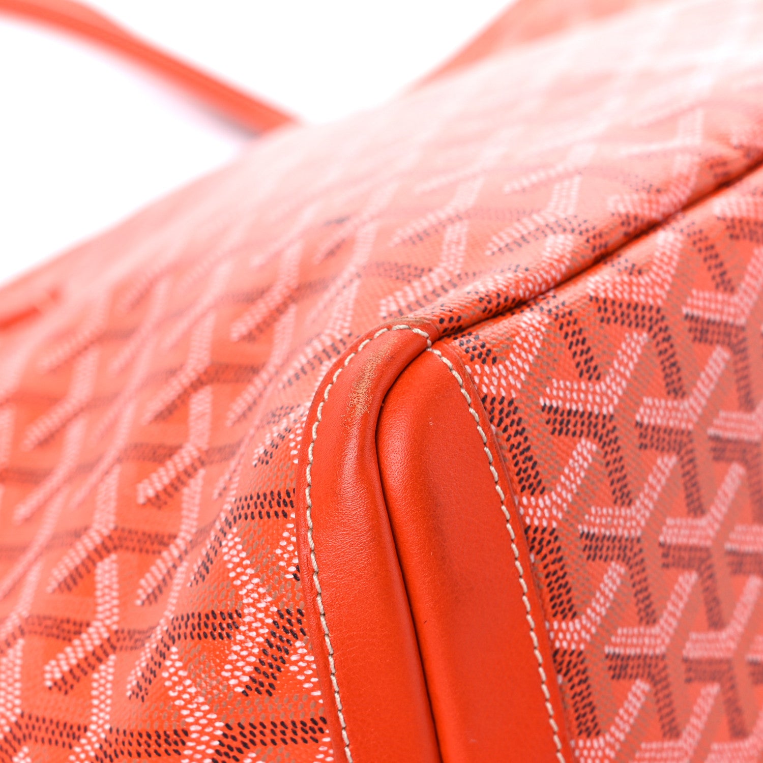 Goyard Goyardine Artois PM Orange 7 of 14