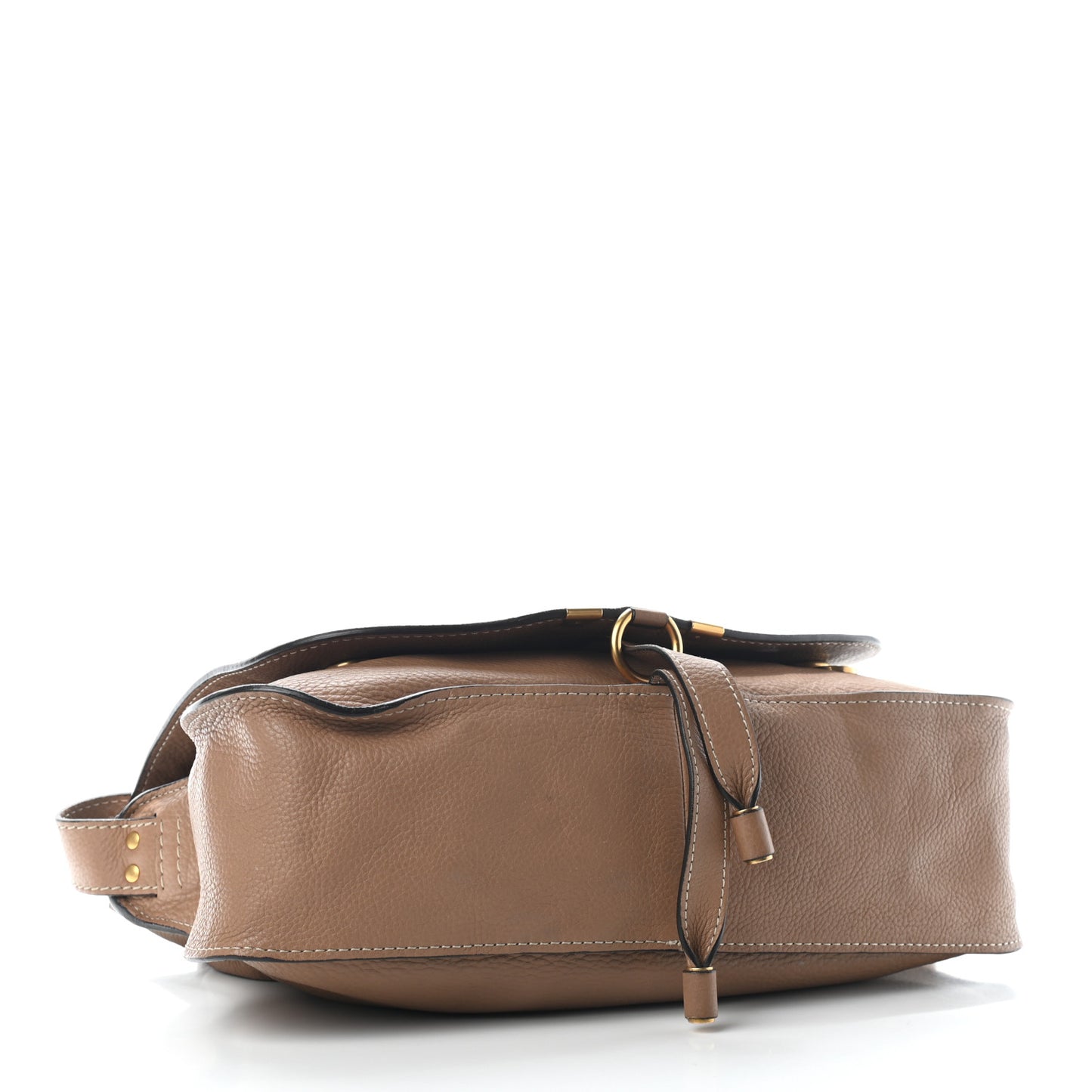 Calfskin Medium Marcie Top Handle Bag Nut