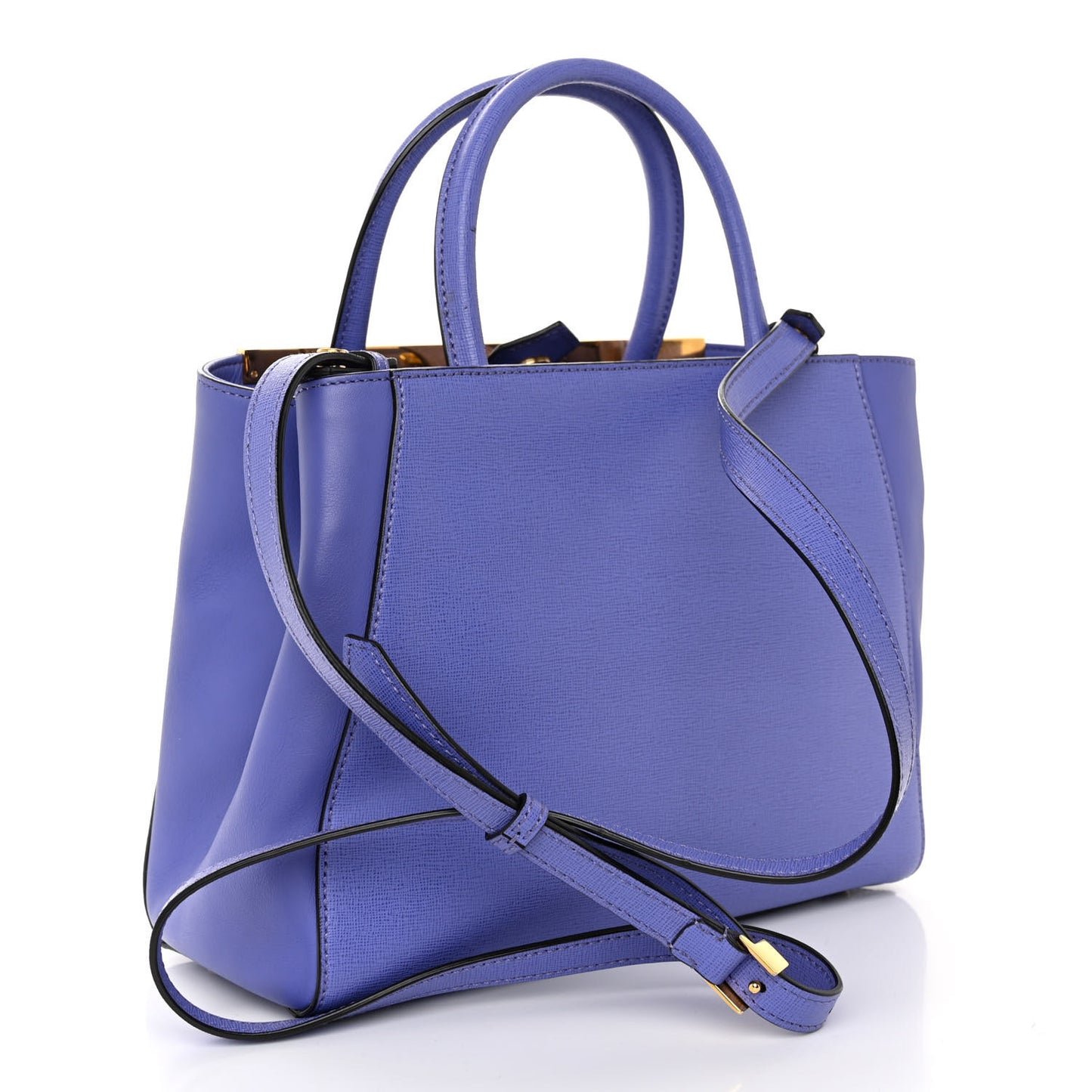 Vitello Elite Petite 2Jours Tote Viola Cassis