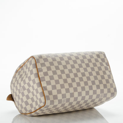 Louis Vuitton Damier Azur Speedy 30 4 of 10