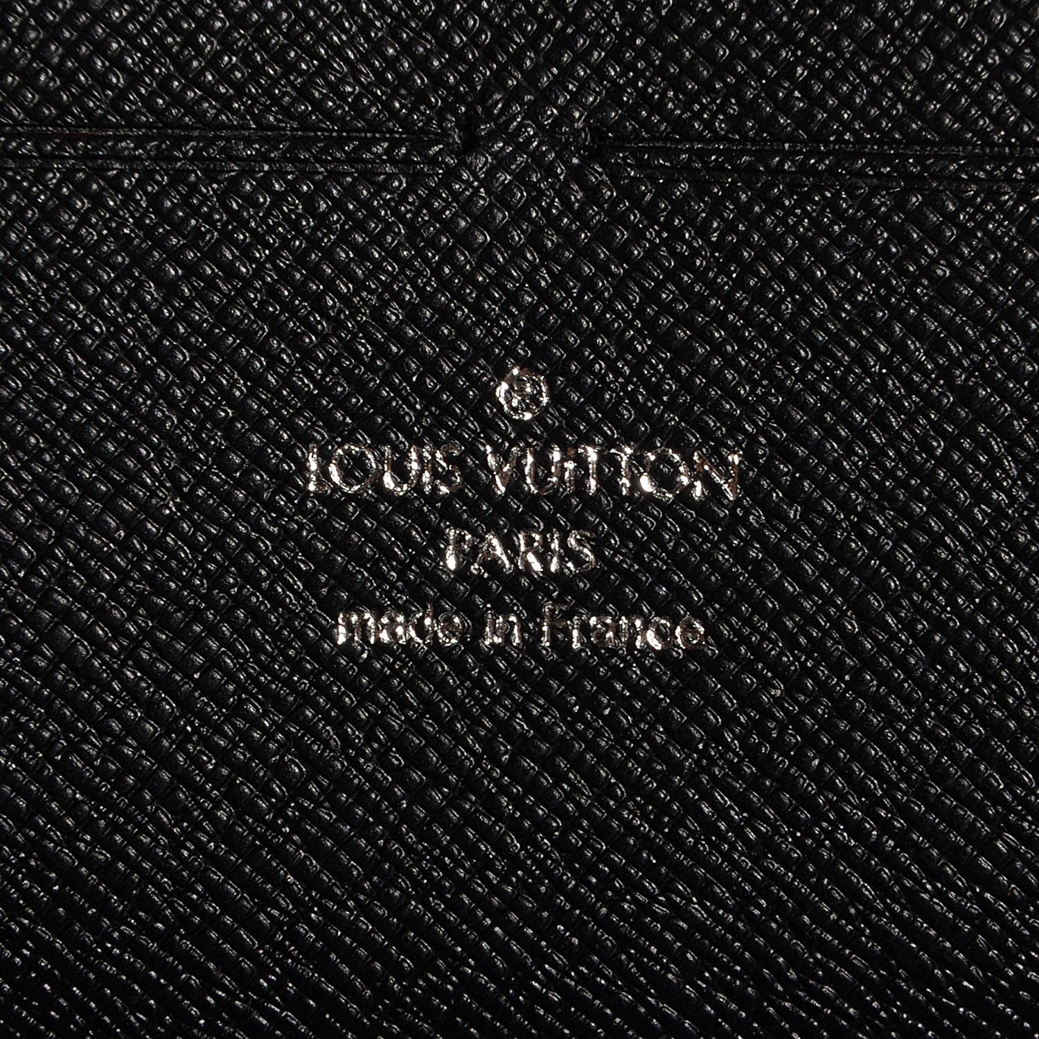 Louis Vuitton Epi Zippy Organizer Wallet Black 6 of 7