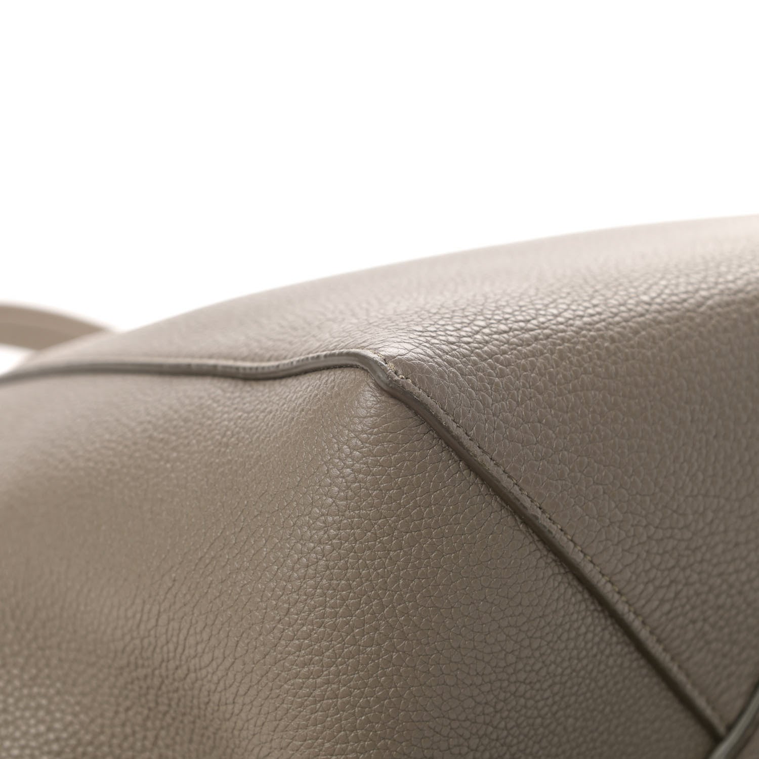 Celine Soft Grained Calfskin Small Belt Cabas Phantom Taupe 13 of 14