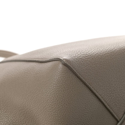Celine Soft Grained Calfskin Small Belt Cabas Phantom Taupe 13 of 14
