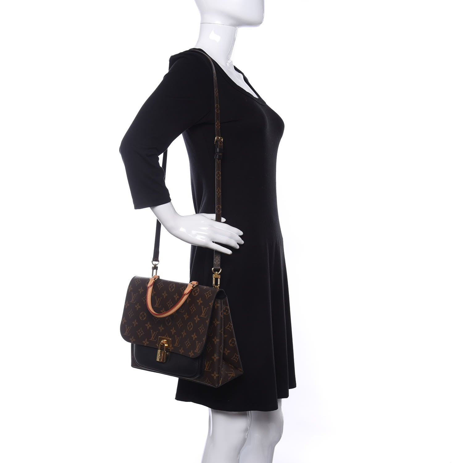 Louis Vuitton Monogram Marignan Black 2 of 8