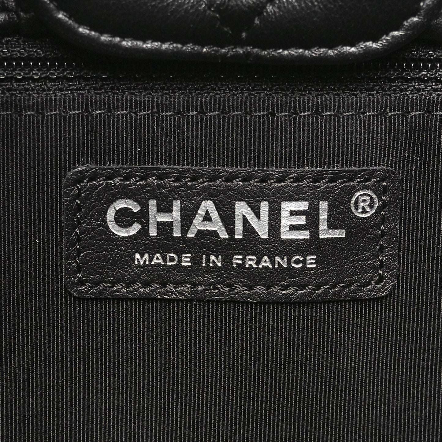 Calfskin Quilted Timeless Tote  Black
