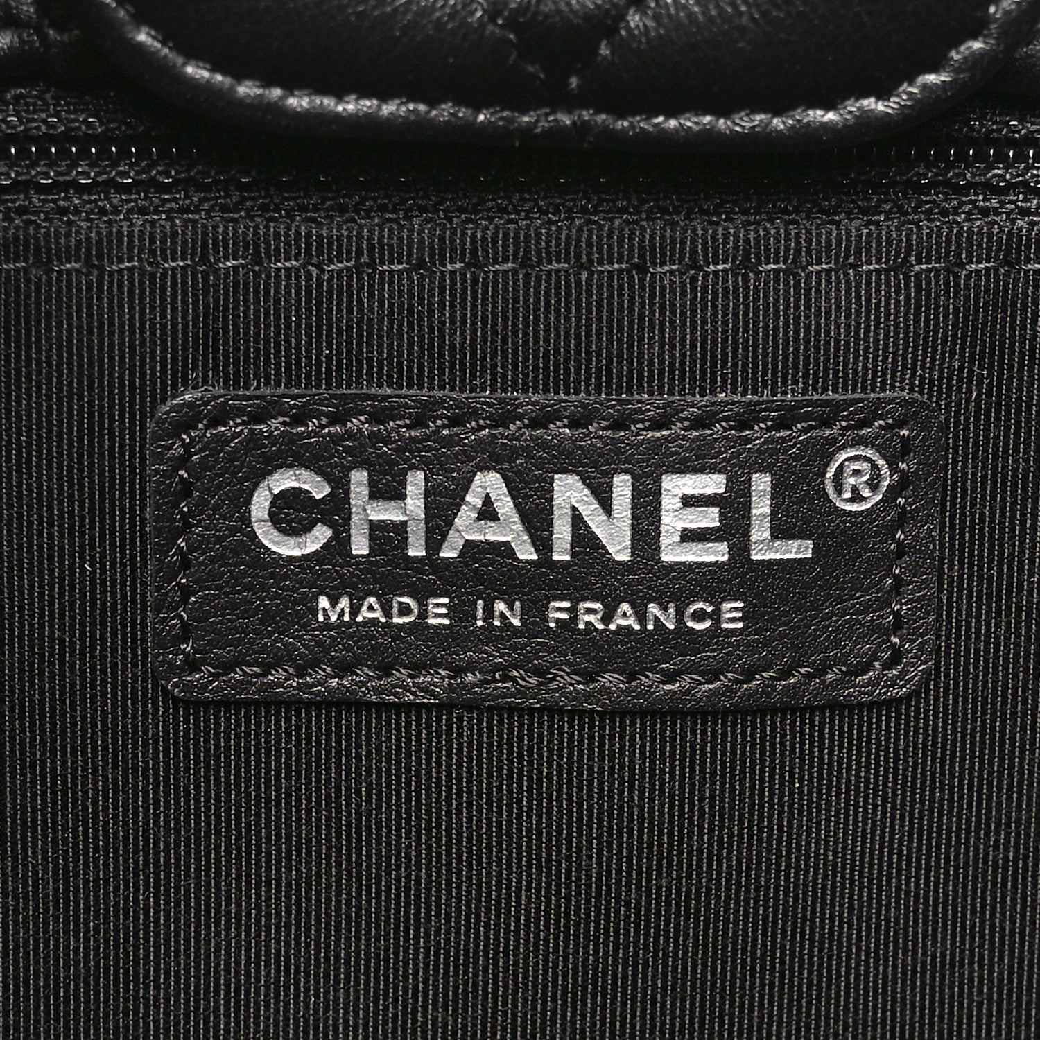 Chanel Calfskin Quilted Timeless Tote  Black 6 of 11