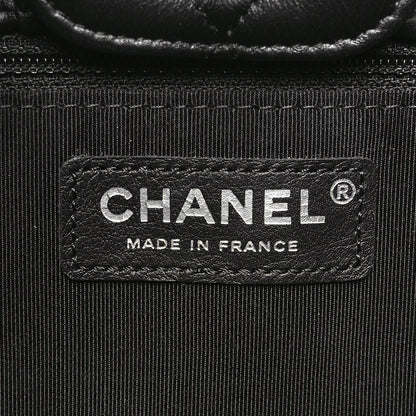 Chanel Calfskin Quilted Timeless Tote  Black 6 of 11