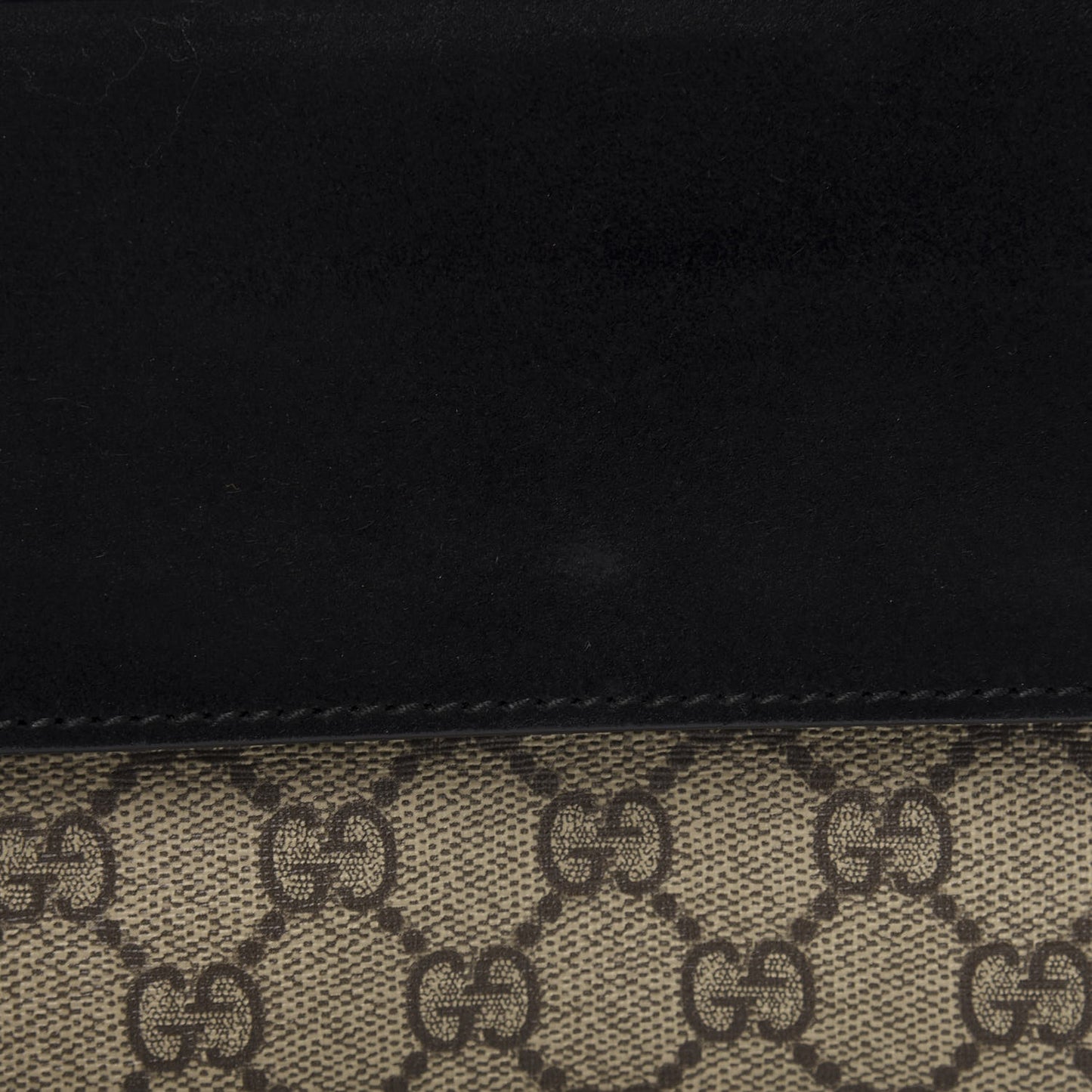 GG Supreme Monogram Small Dionysus Shoulder Bag Black