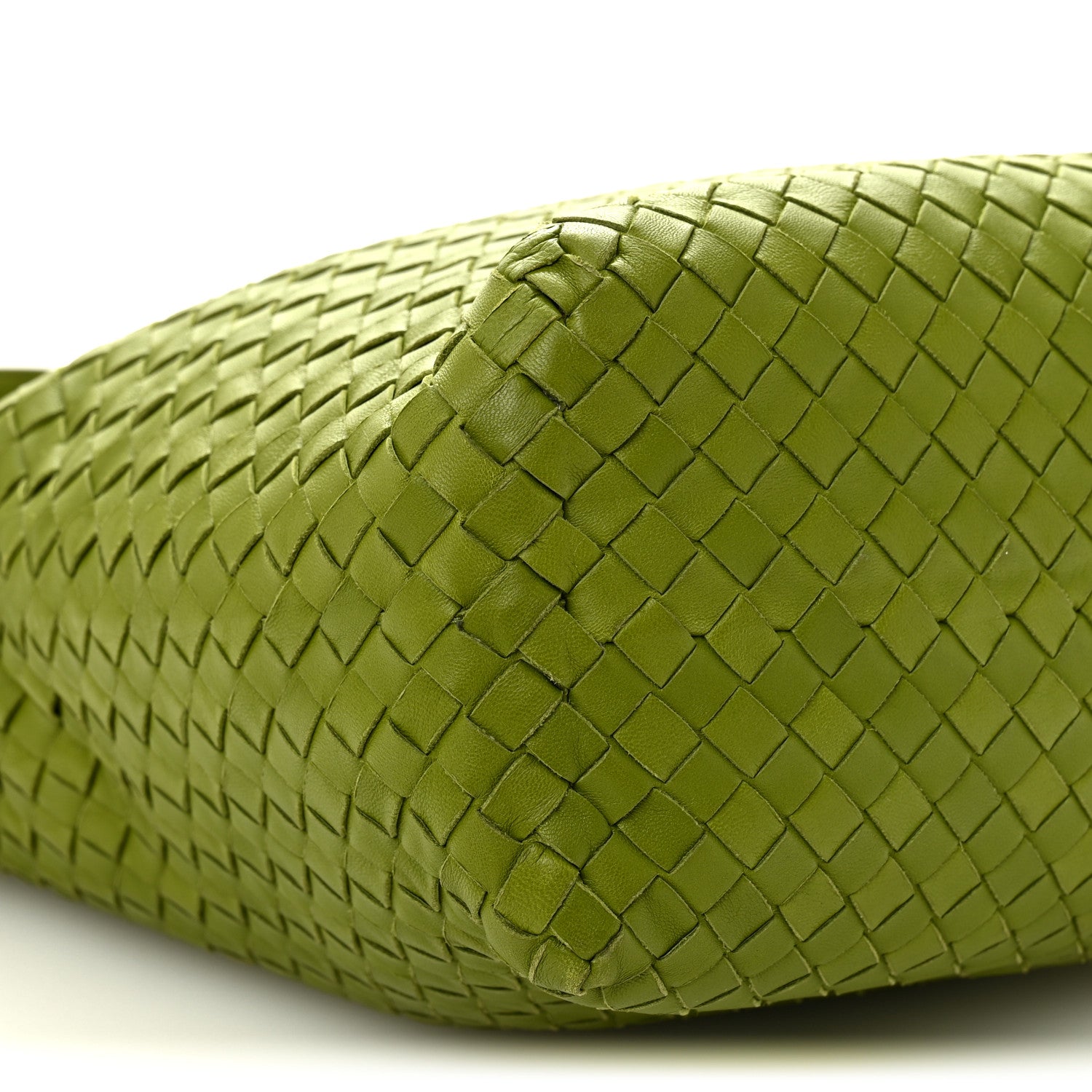 Bottega Veneta Nappa Intrecciato Shopper Tote Kiwi 9 of 10