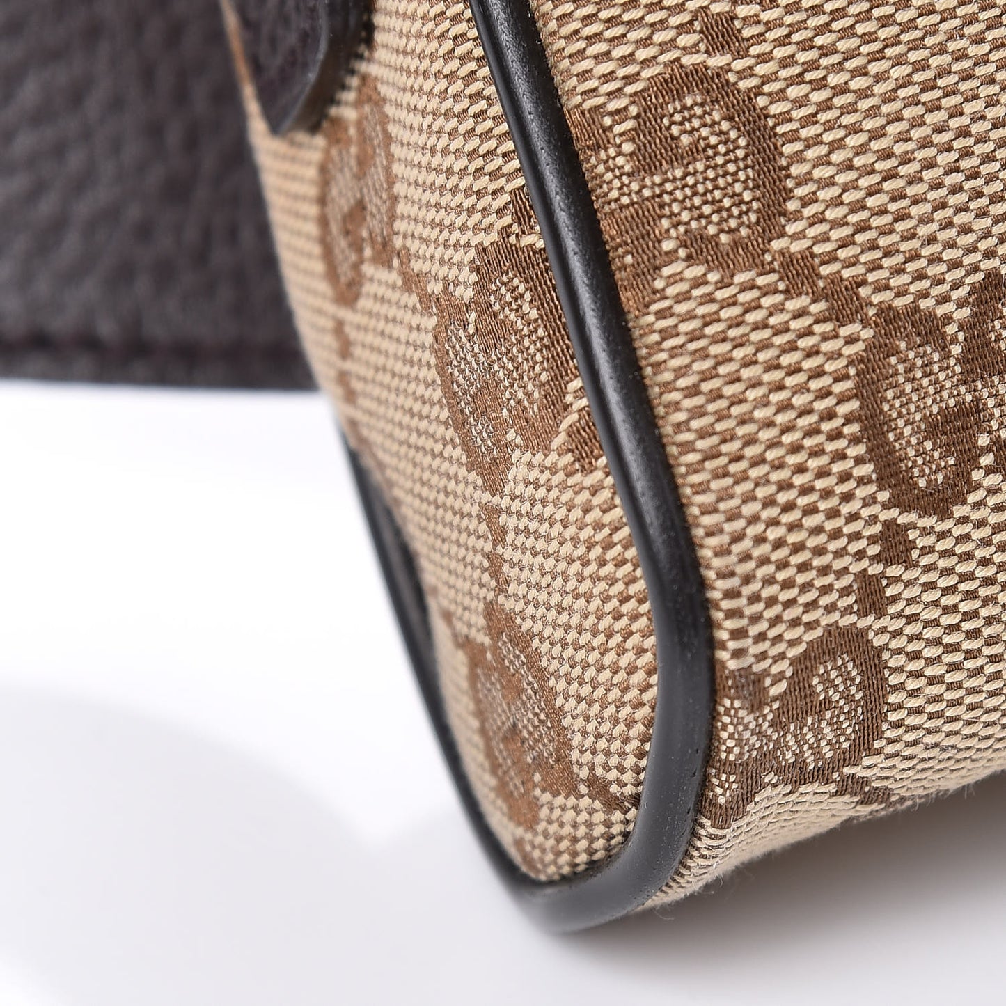 Monogram Belt Bag Dark Brown