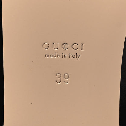 Gucci Velvet GG Monogram Womens Princetown Slippers 39 Red Cipria 7 of 8