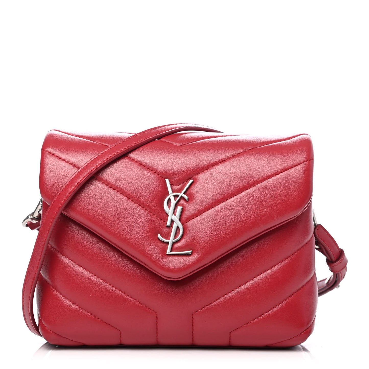 Calfskin Y Quilted Monogram Toy Loulou Crossbody Bag New Lipstick