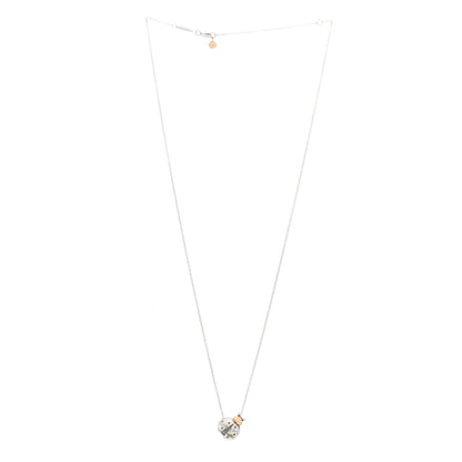 Tiffany Sterling Silver 18K Rose Gold Return to Tiffany Love Bugs Ladybug Pendant Necklace 3 of 5